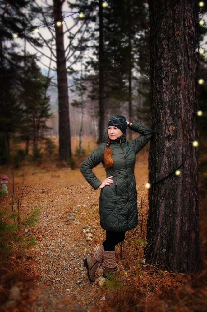Девушка в лесу