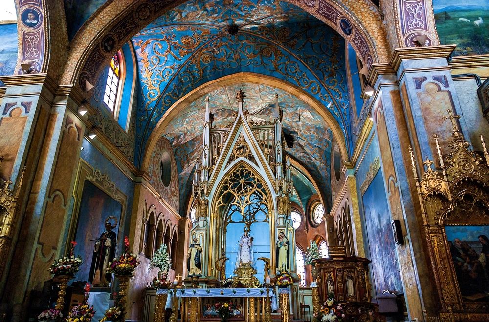 IGLESIA DE STO DOMINGO, ALTAR MAYOR.