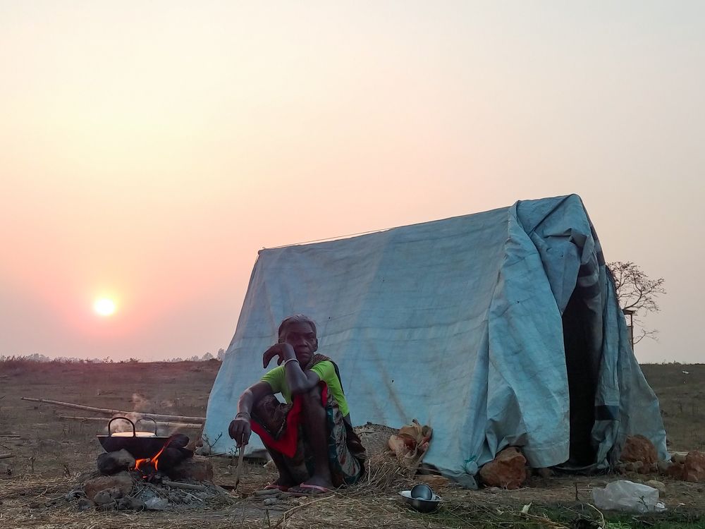 Santals Relocating To Their Own Land  Again With a Risk