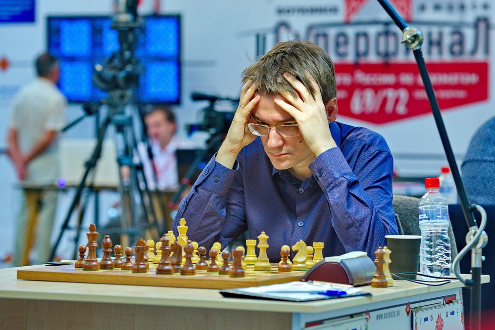 Чемпион России по шахматам Евгений Томашевский