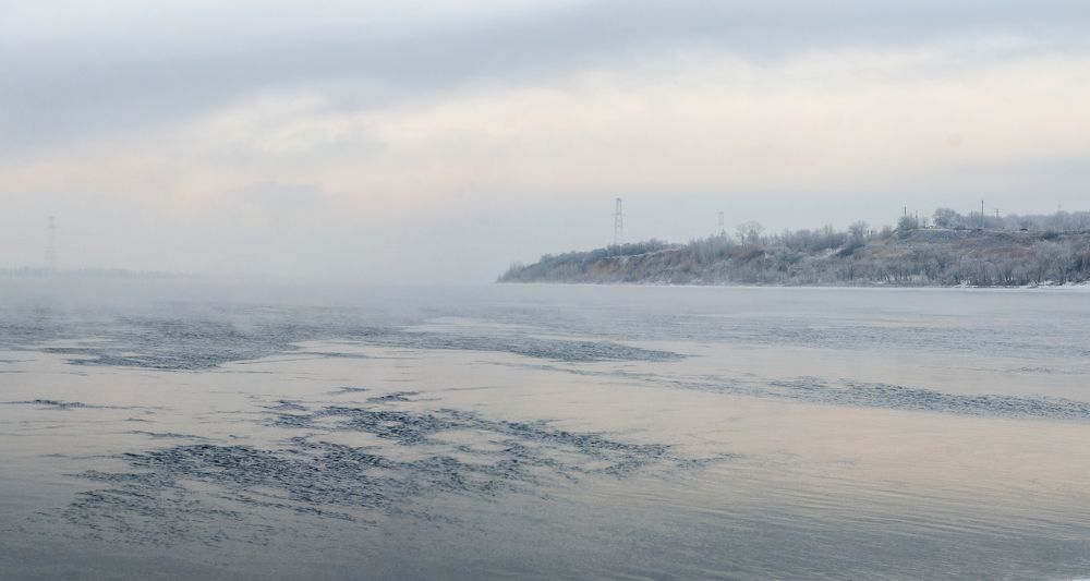 Замерзание.. январь...