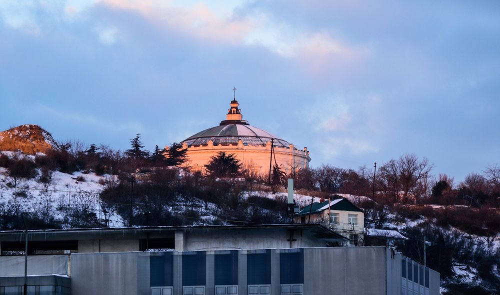 В утренних лучах зимы