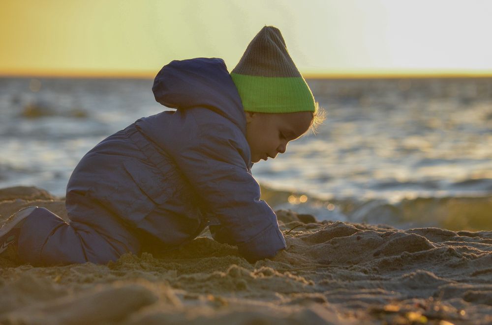 Песок - это всегда весело!