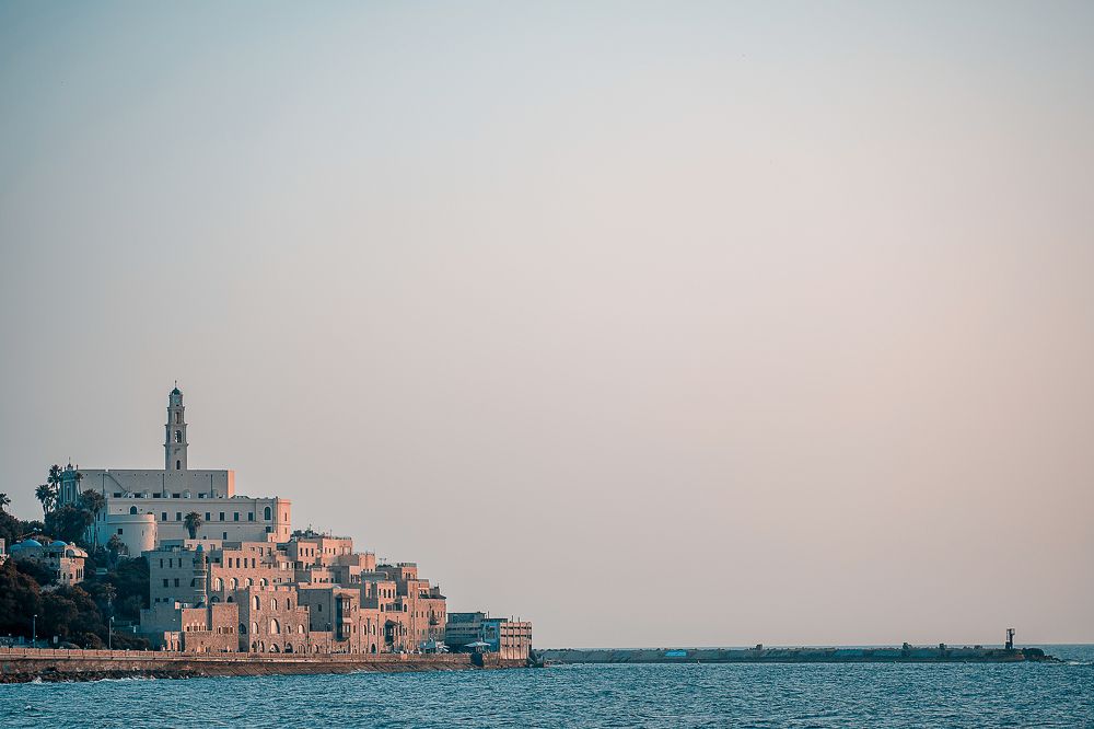 Jaffa coastline / Береговая линия старой Яфы