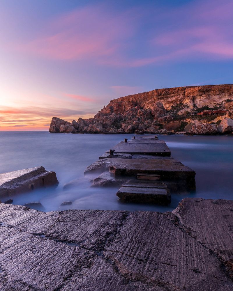 Anchor Bay at sunset