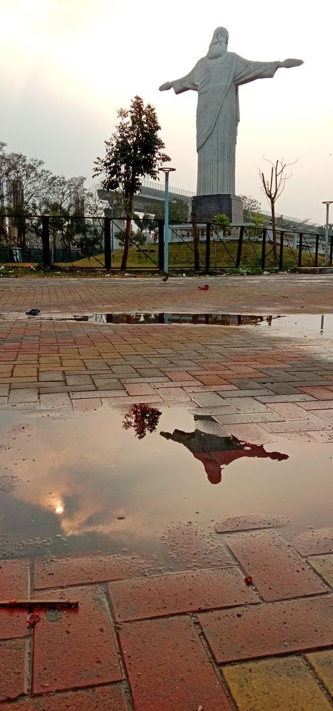 Reflection of Statue