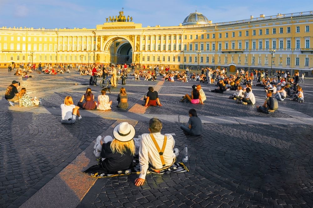 Теплым вечером