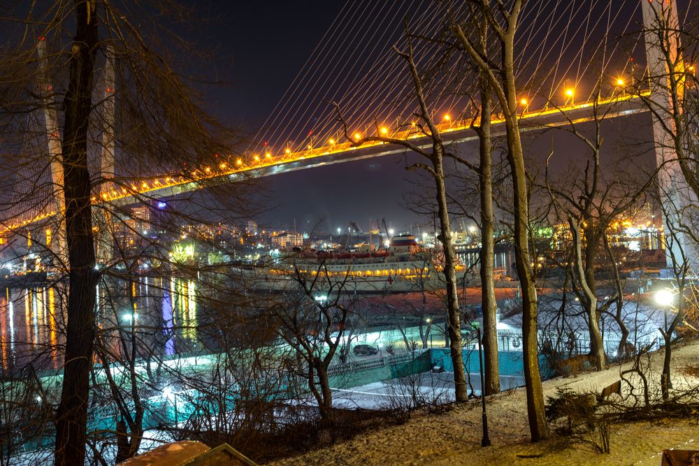 Ночной Владивосток