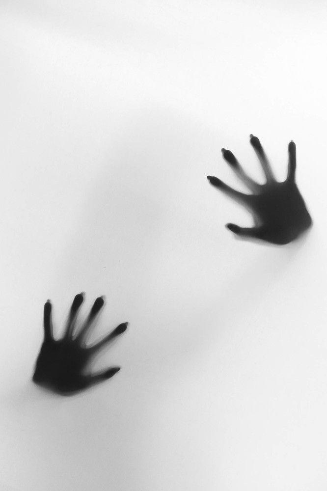 Shadow of hands