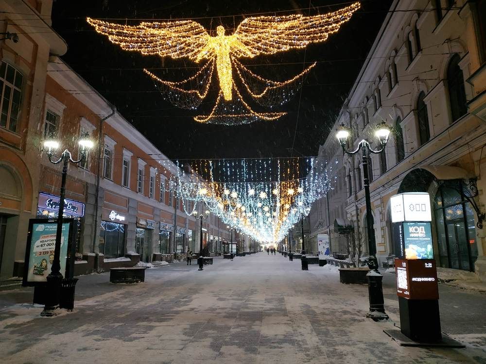 Ангел ул.Большой Покровской Нижнего Новгорода