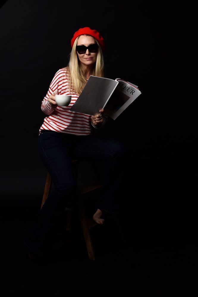 парижанка и кофе