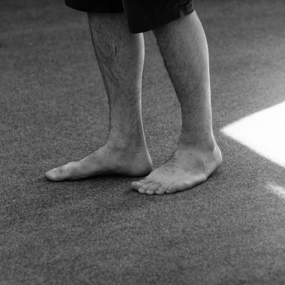 Divine Feet Into a Sunbeam