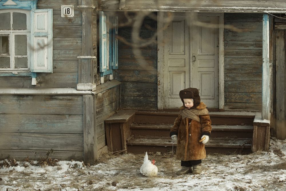 Роберт и курица