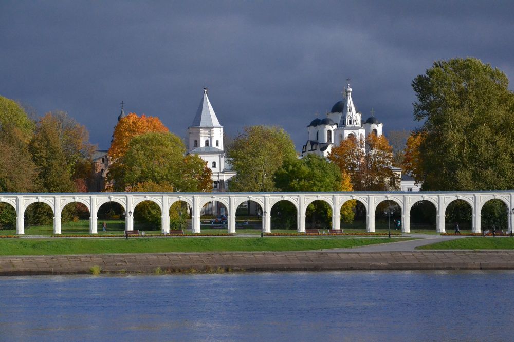 Торговые ряды. Великий Новгород
