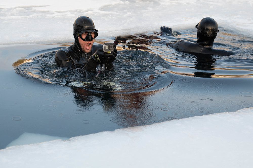 Under the ice