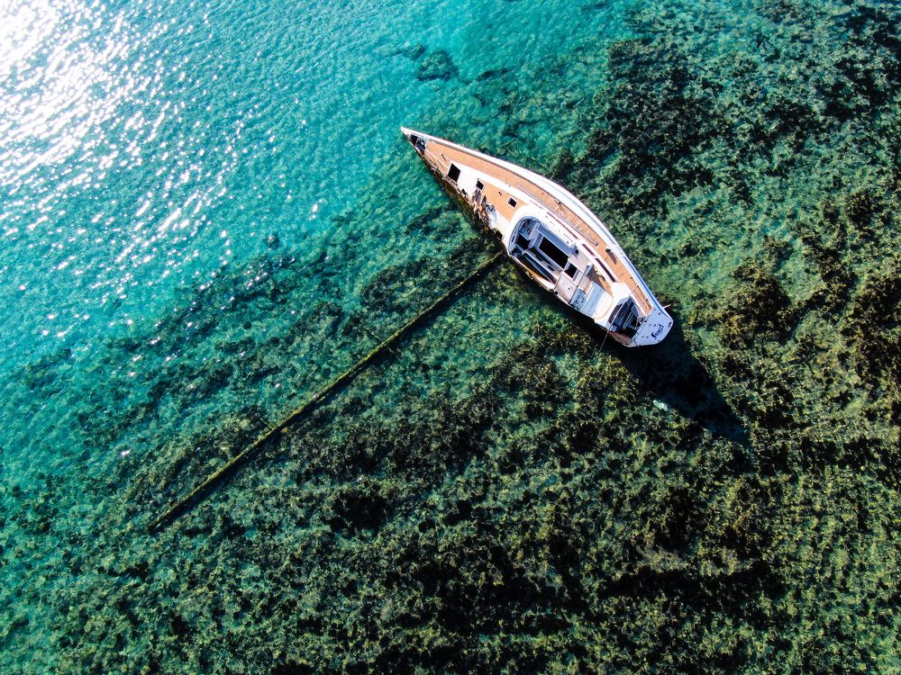 La barca abbandonata