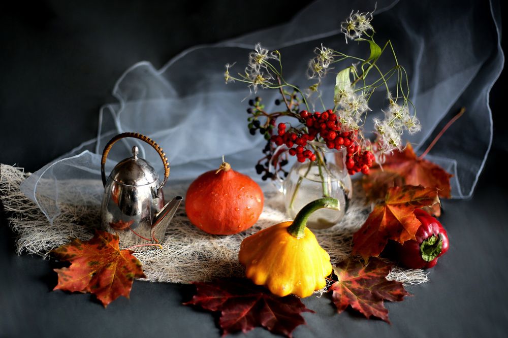 Осенний ветер.