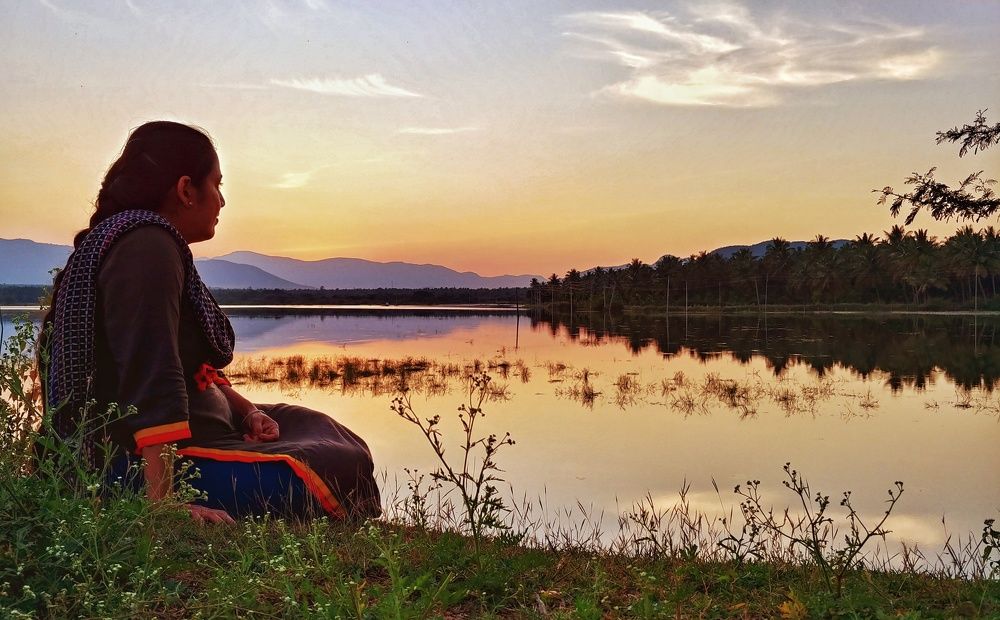 Watching Sunset...