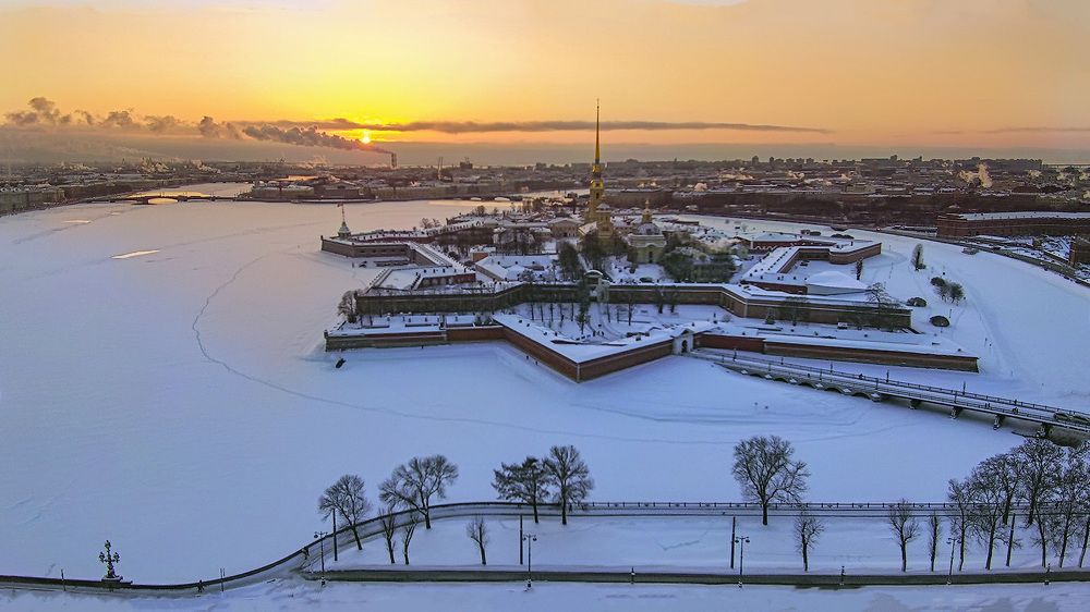 Петропавловская крепость. Петербург
