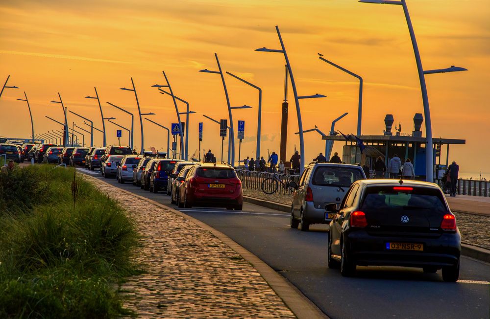 Evening at Scheveningen