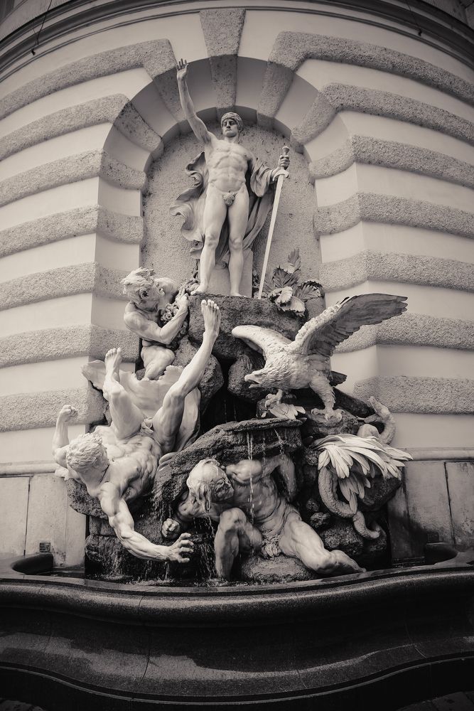 Fountains of Hofburg