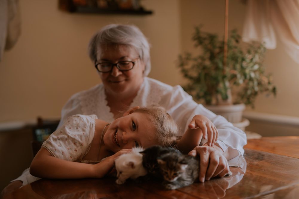 Занятия у бабушки