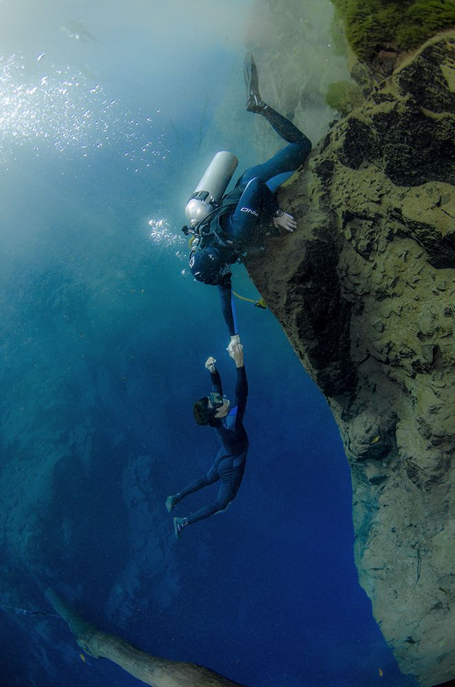 The Mysterious Lagoon and its endless abyss.