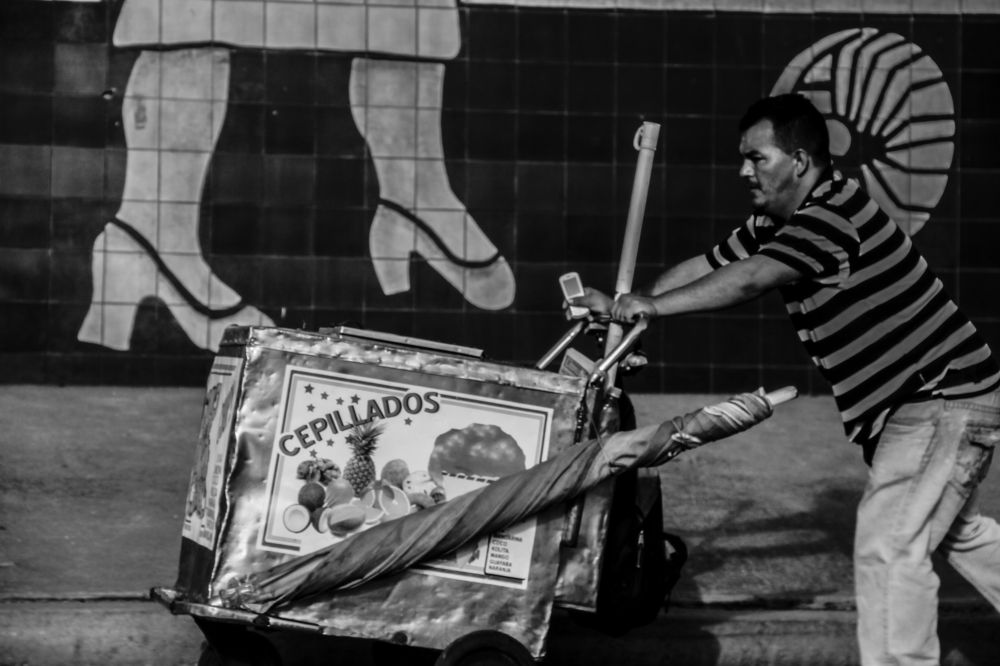 Symbolic art on the street