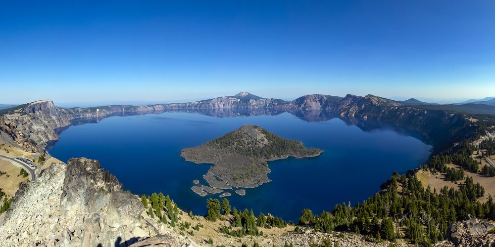 Crater Lake from Watchman