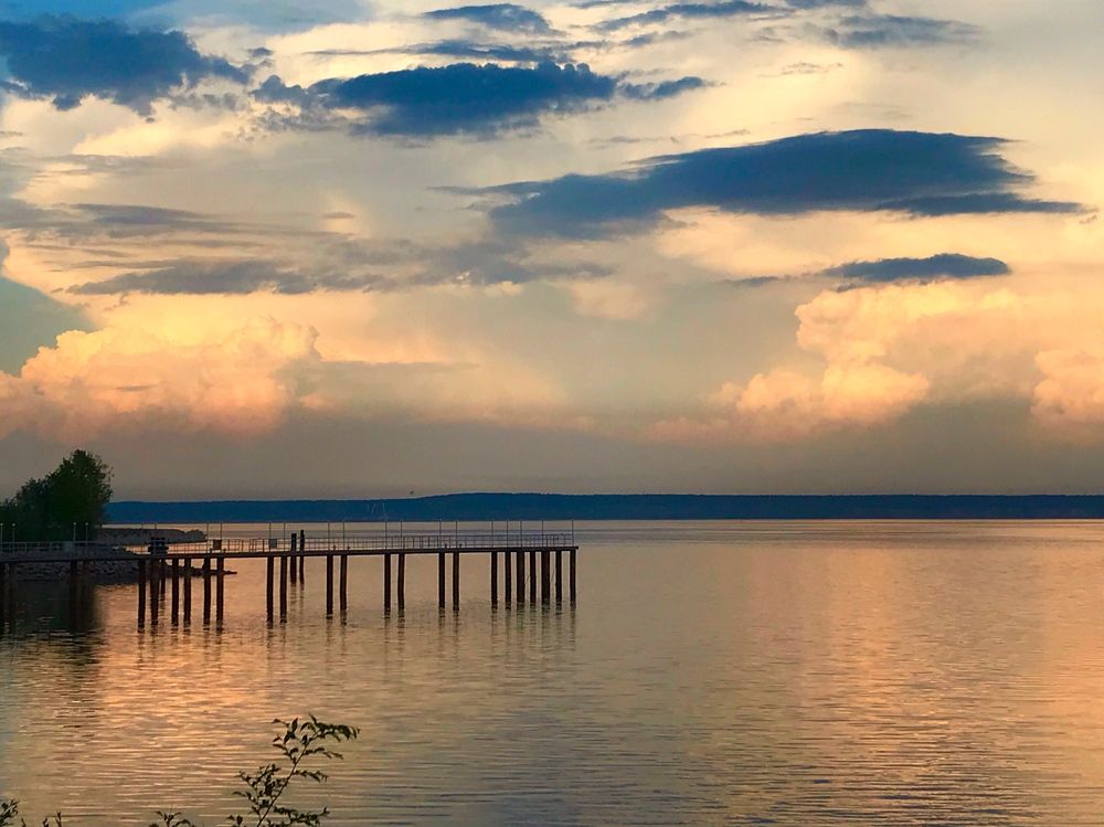 Закат над Волгой