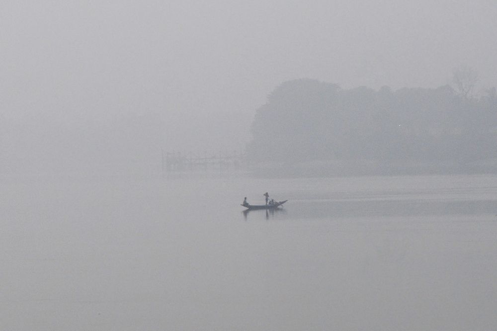 Foggy evening