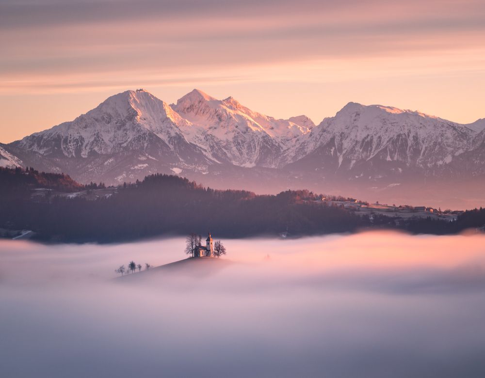 Cotton candy sunrise