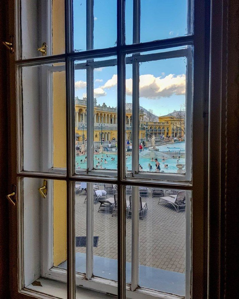 Купальни Сечени в Будапеште