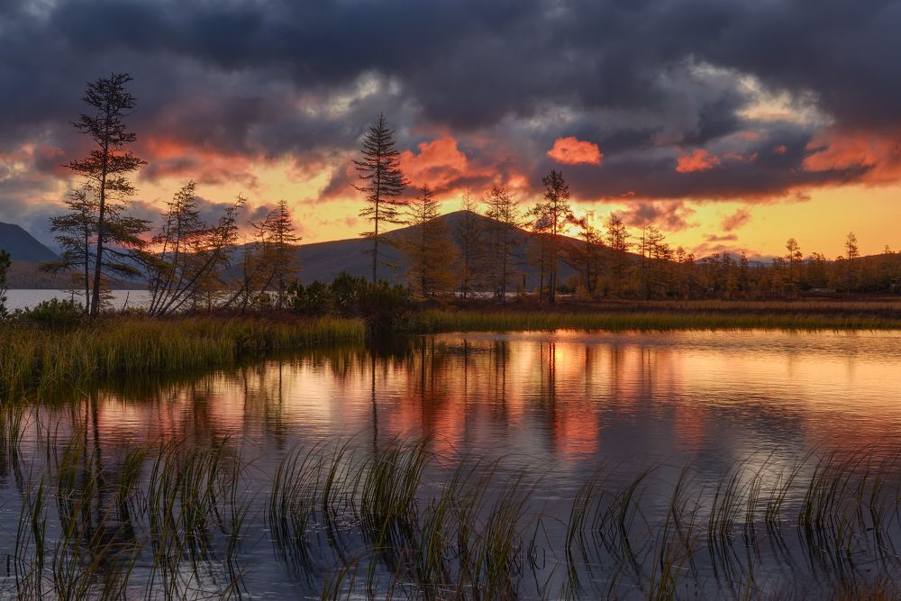 Колымское утро...