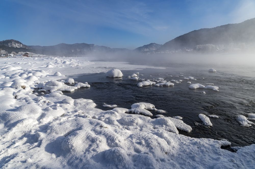 Зимнее утро.