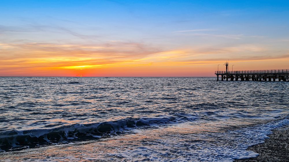 Последний луч солнца зелёного цвета