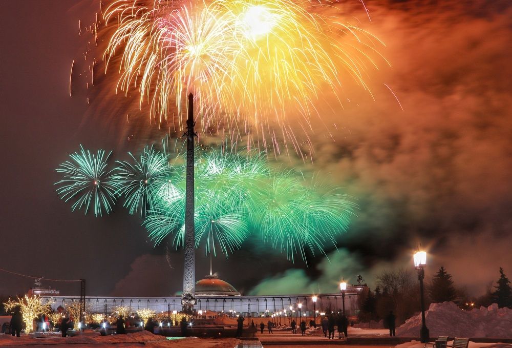 Салют 23 февраля 2021г.