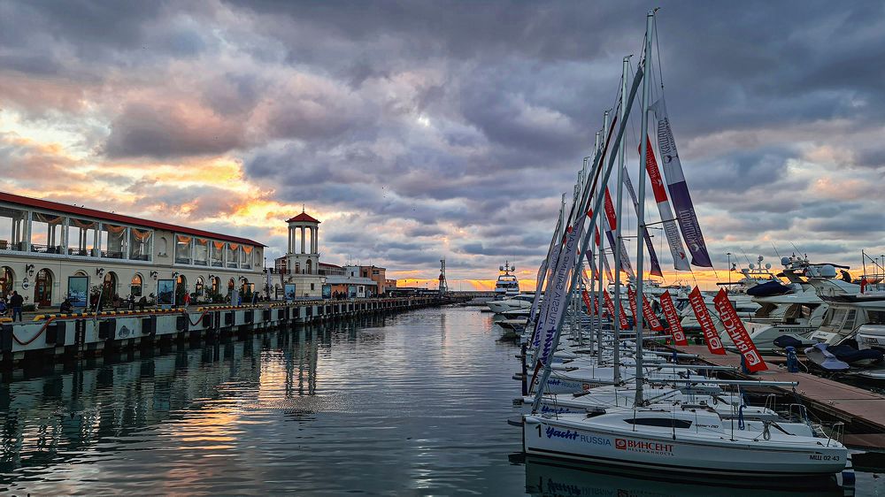 Гранд Марина Сочи на Рождество