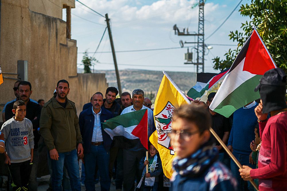 Demonstration in Kufr Qaddum / Демонстация в Куфр Каддум