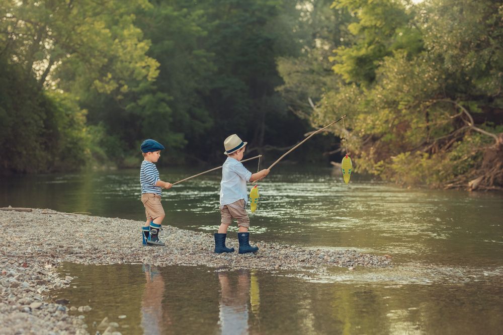 Летом на рыбалке