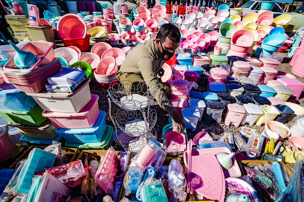 the man's plastic world