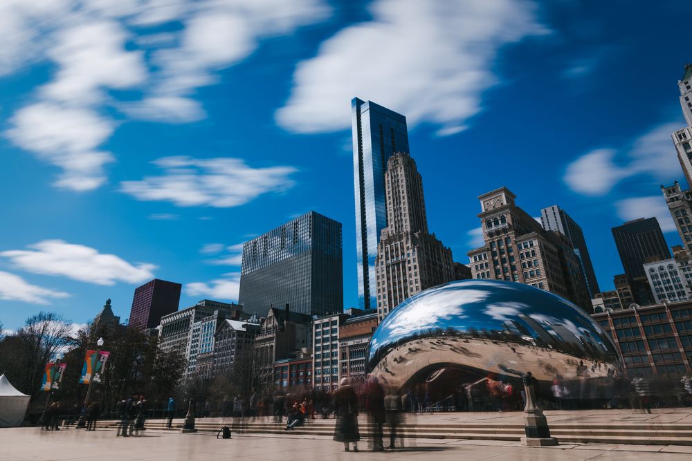 Reflection in the "bean"