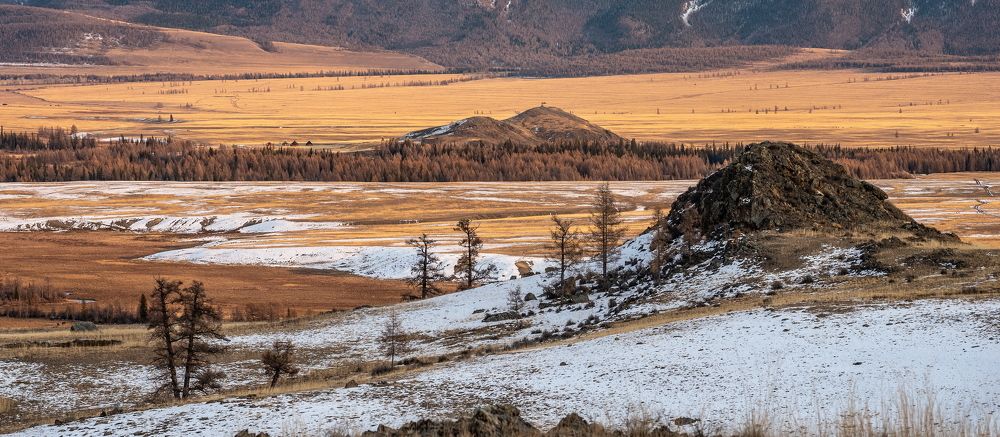 Вечер в Курае.