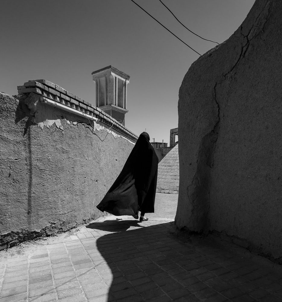 A woman only in the yellow season