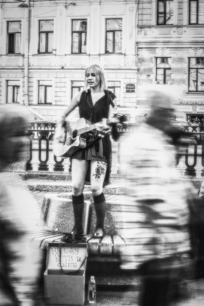 All the world can pass me by...