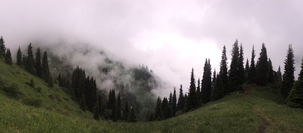 Среди облаков.