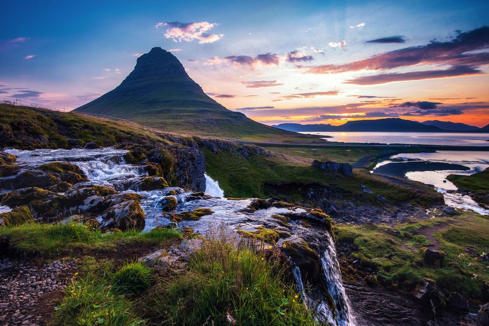 утро у горы Шляпа