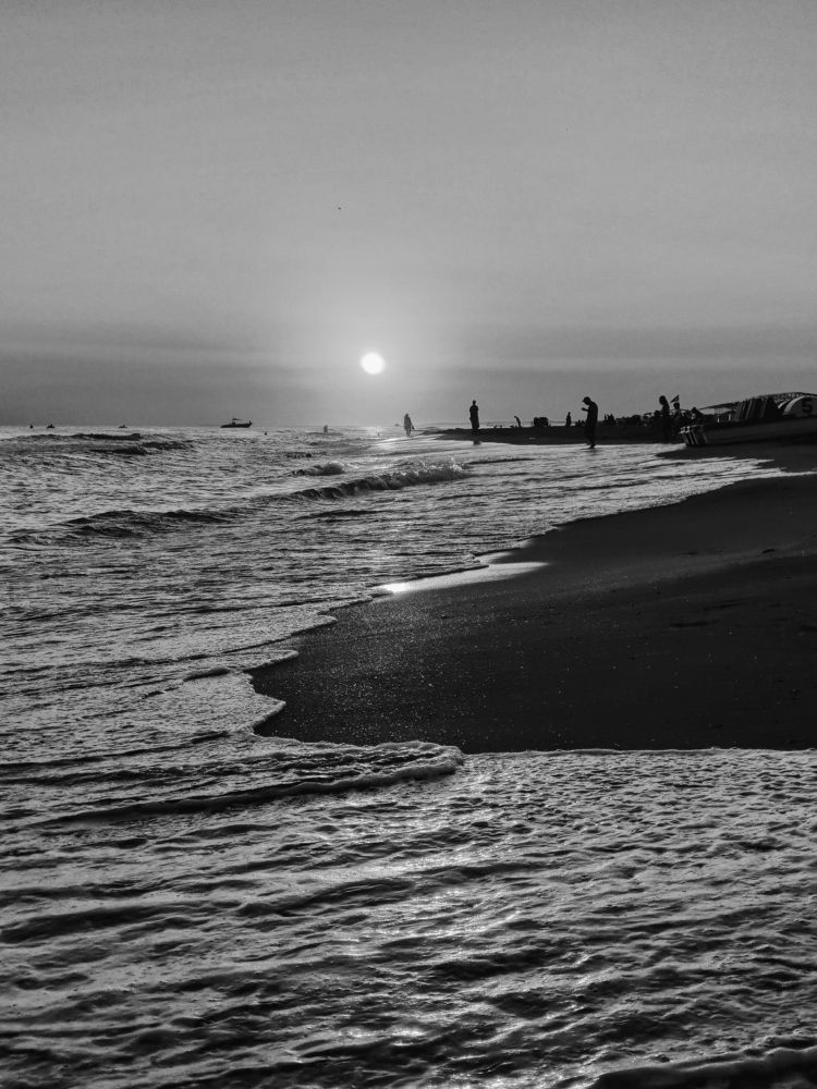 Sea sunset