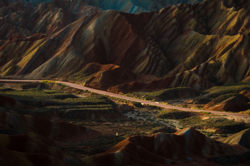 The rainbow mountain