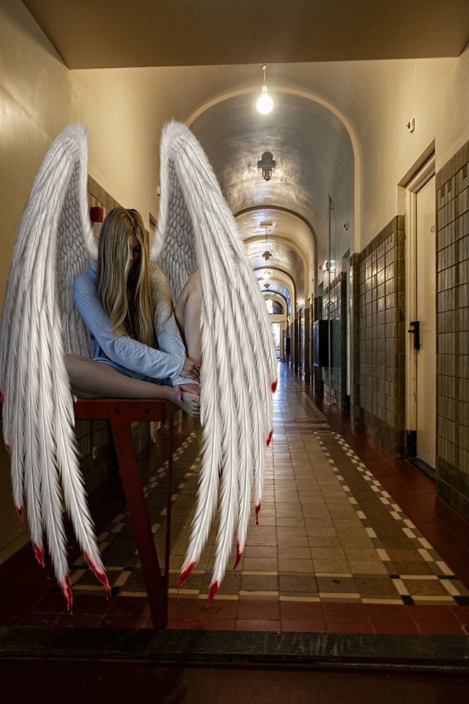 sad angel